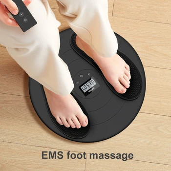 Tens Ems Foot Circulation Stimulator Electric Ems Feet Massager Machine 