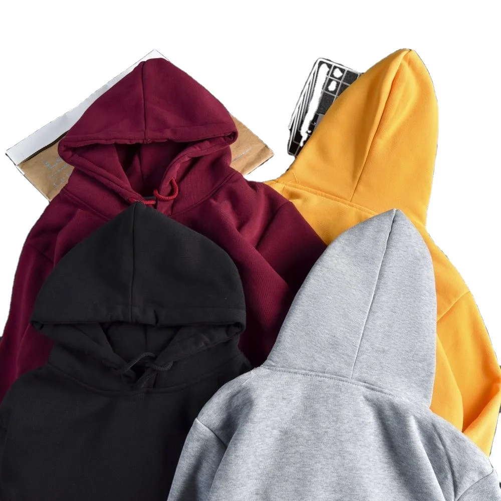 Wholesale Hoodies Plus Size Clothing Sportswear Men Woman Hoodies  Sweatshirts Solid-Color Hooded Mens Hoodie Streetwear Soccer Jersey - China  Hoodies and Sweatshirt price