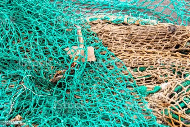 High Quality Nylon PA6 Scrap Fishnet Waste Plastic Material from Multifilament & Monofilament Fish Nets scrap
