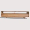 Natural Grain Fine Sanded Teak