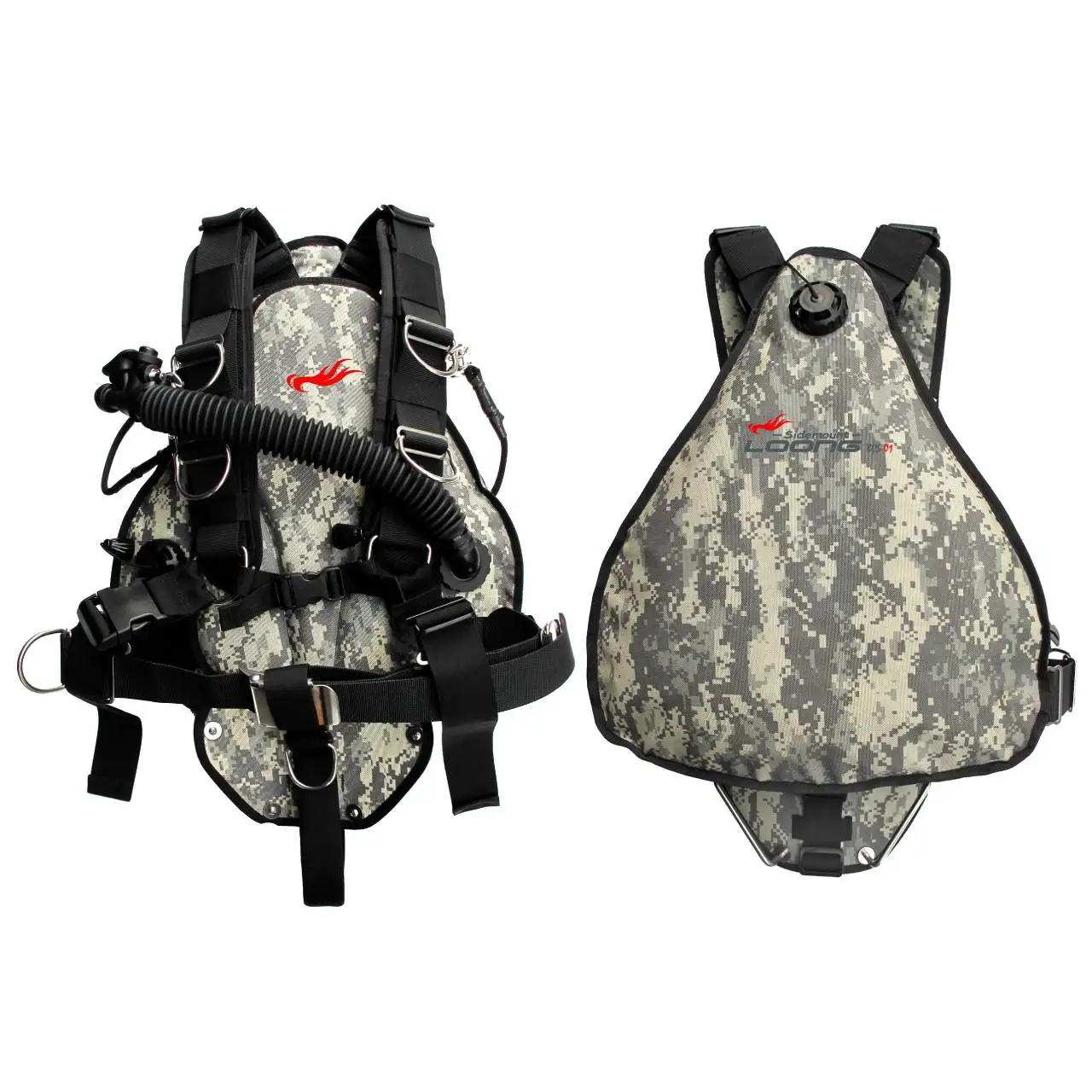2531 Lbs Sidemount Bcd Buy Backplate Bcd,Buoyancy Compensator Device