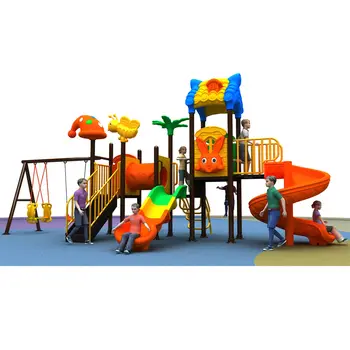 China Manufacturer Cheap Play Ground Children's Jungle Gym Kids Slide Outdoor Playground Games