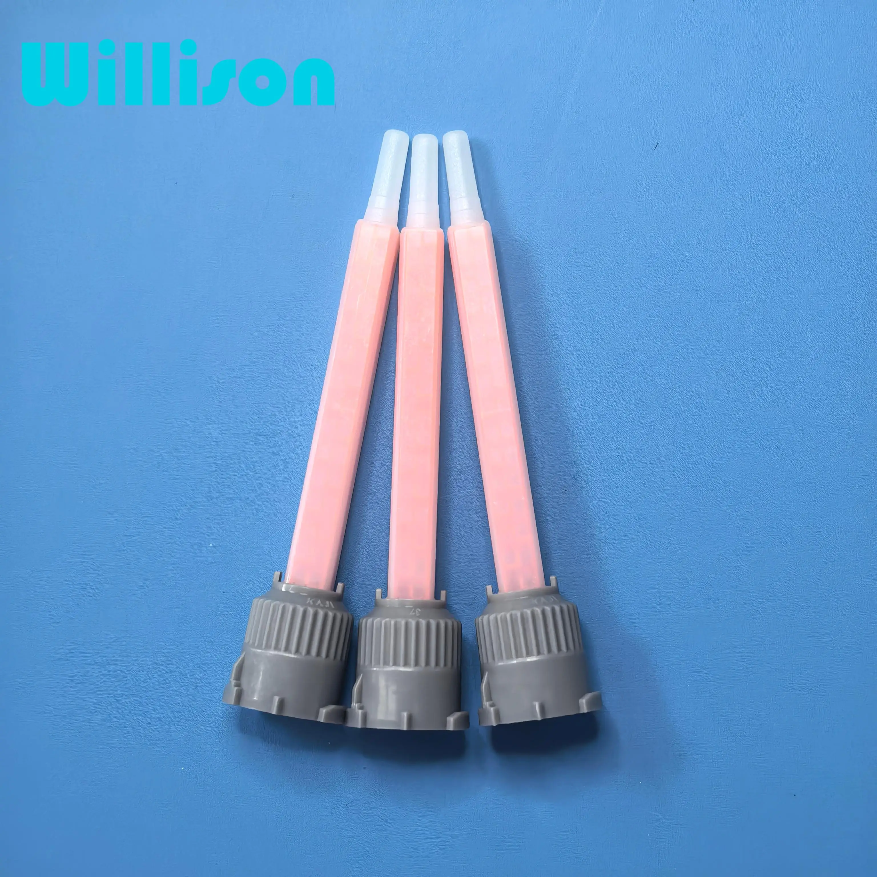 MBQX05-16L 10:1 Red Mixer Static Mixer Element Epoxy Tip Silicone Sealant Tips Nozzle Mixer Mixing Nozzles MB06-16 10:1