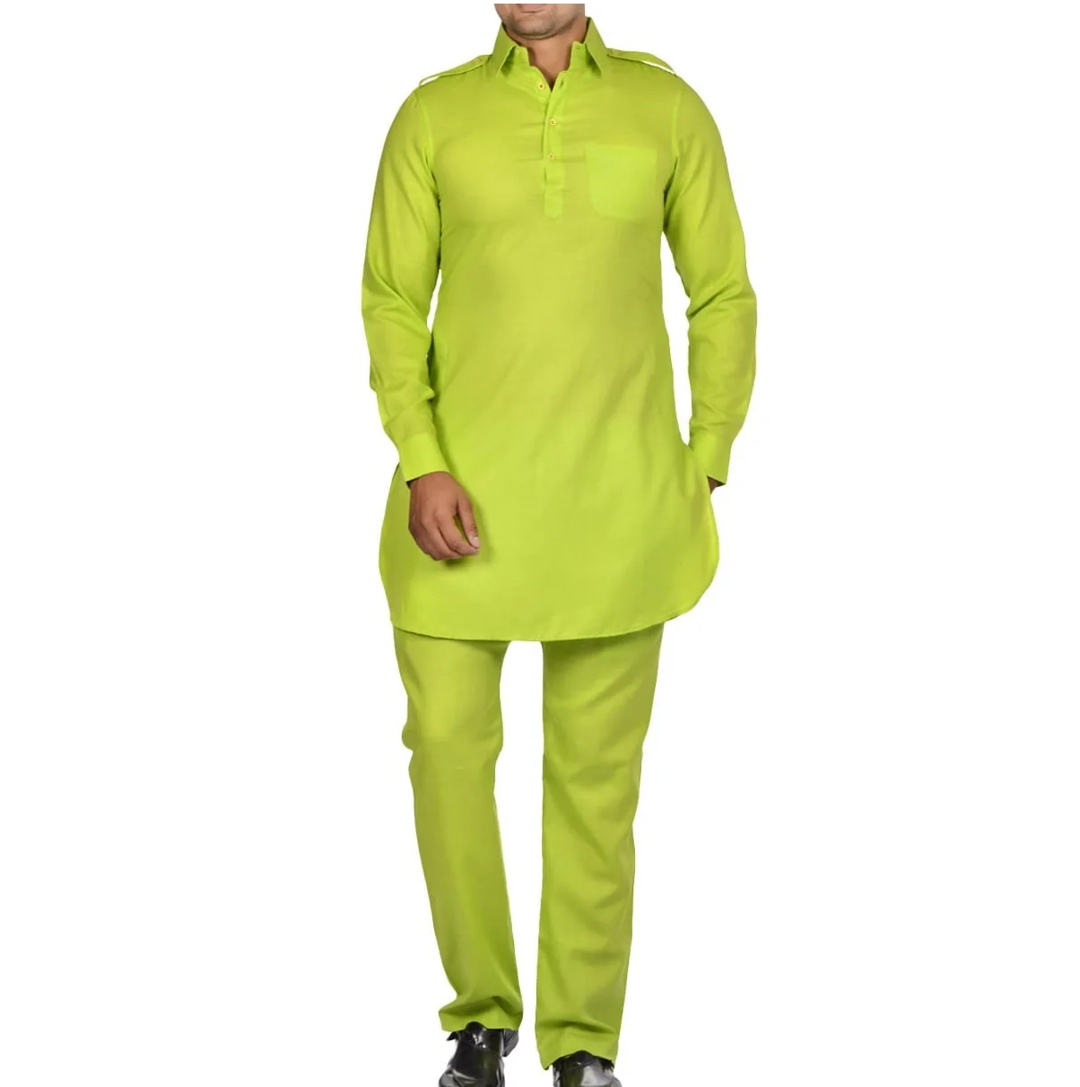 Stylish White Mehndi Dress for Men - Cotton Shalwar Kameez Suit for Indian  & Pakistani Weddings - Ideal Formal Wear