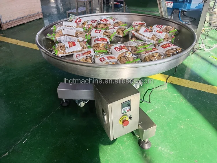 Rotary Auto Round Bottle Accumulation Collecting Product Collection ...