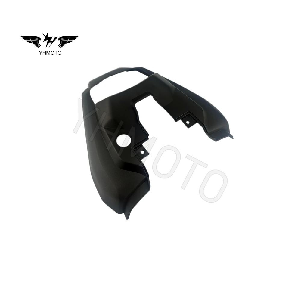 Non-Slip Seat Cover For Honda Navi 110 Motorcycle - Black PVC Protective Cover