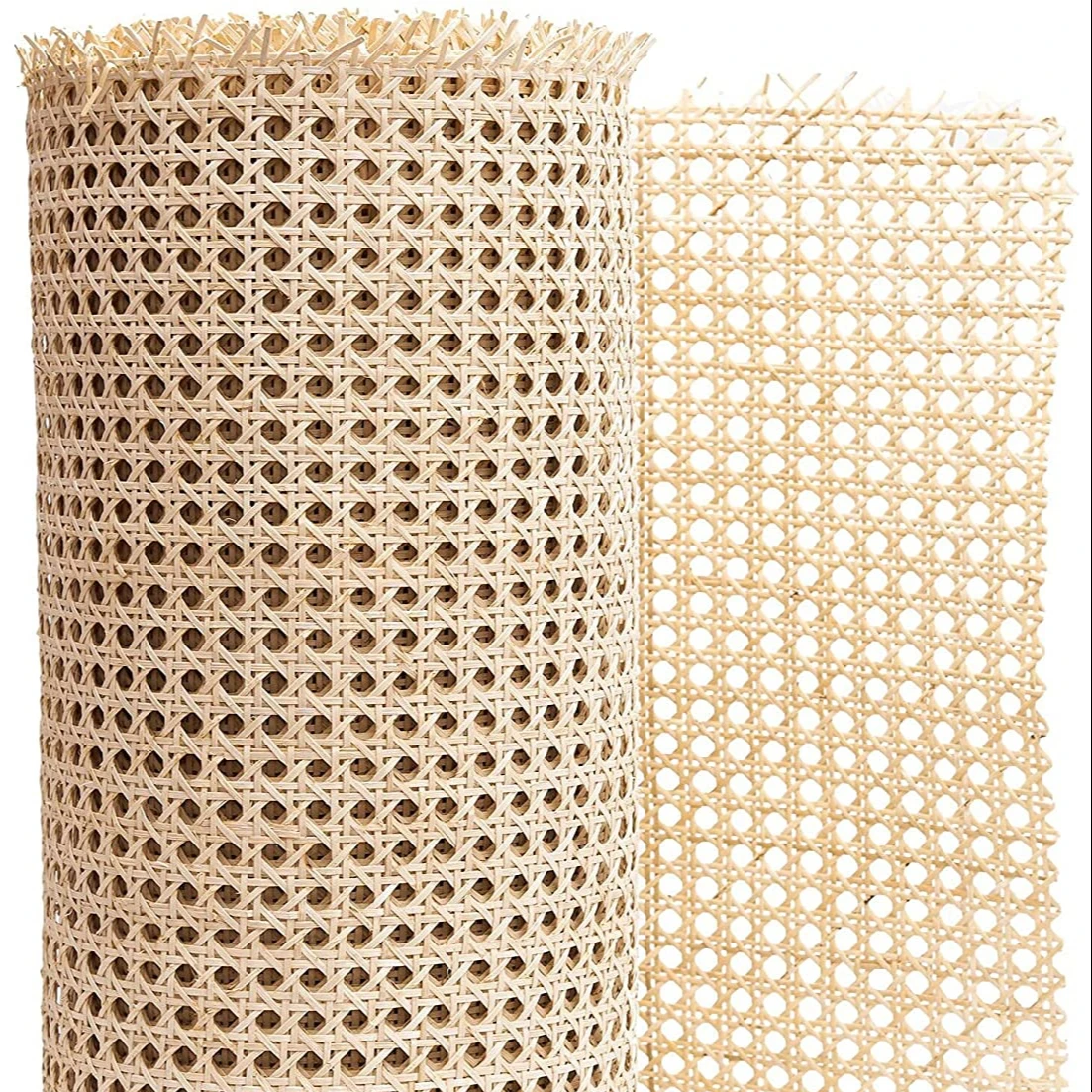 wholesale natural rattan cane webbing roll/