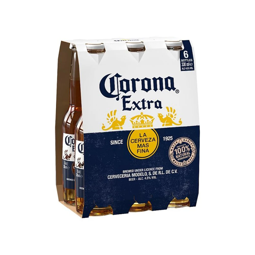 Corona Extra Lager Beer Bottle 24 X 330ml - Buy Good Quality Corona ...