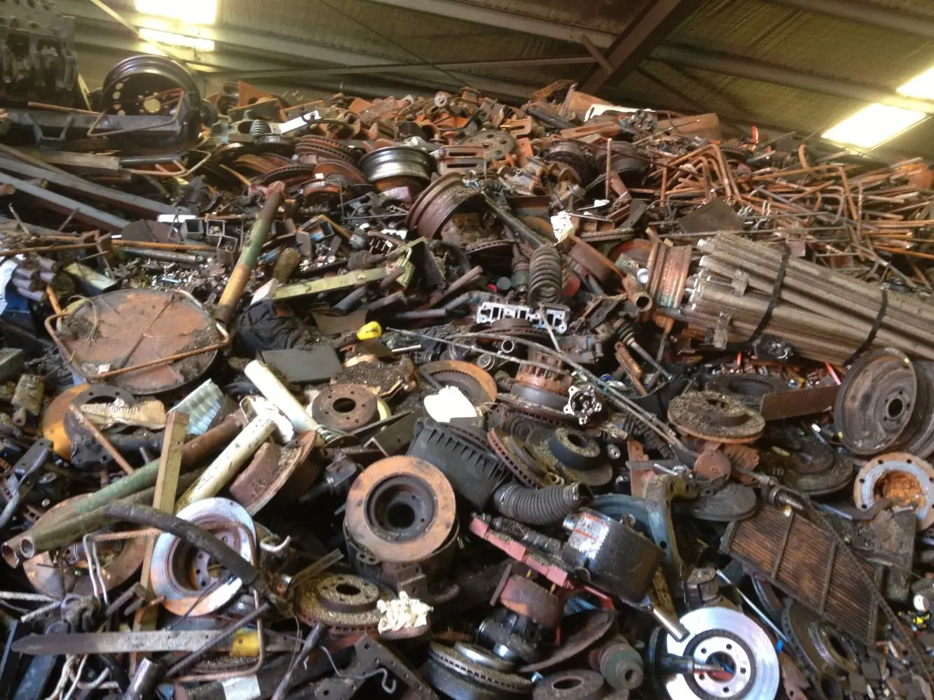 HSM 1 2 Scrap Metal Rails Used Stainless Steel Scrap Hms 1 and Hms 2 for Melting