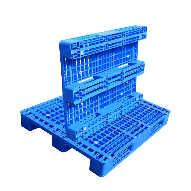 1200x1000mm factory direct good quality cheap recycled 4 ways entry rack single faced grid plastic pallet