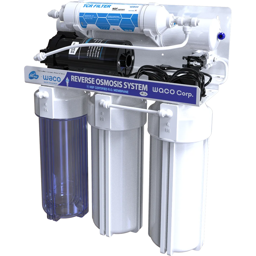 WACO Undersink Purifier RO Filter System for Home Water Purifier HR 800 Series Made in Korea