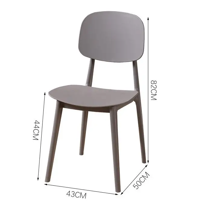 Modern Design Plastic Outdoor Restaurant Chair Stackable Party Chair
