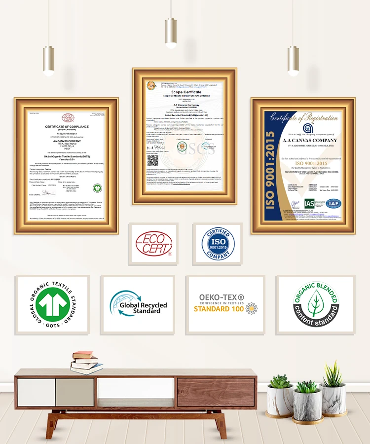 Leading Exporter of Highest Quality Textile Raw Material Lightweight 100% Organic Recycled Muslin Cotton Fabric From India