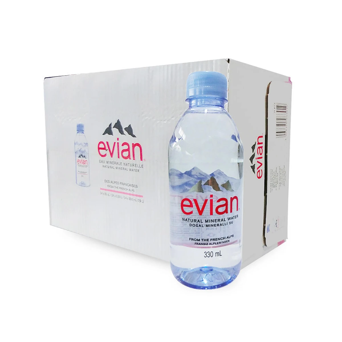 Evian Natural Spring Water (1.5l / 12pk),Prices For Evian Wholesale