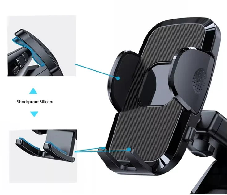 Abs 2 in 1 Set 360 Rotation Air Vent Dashboard Mobile Stand Car Phone Holder for Car Mount