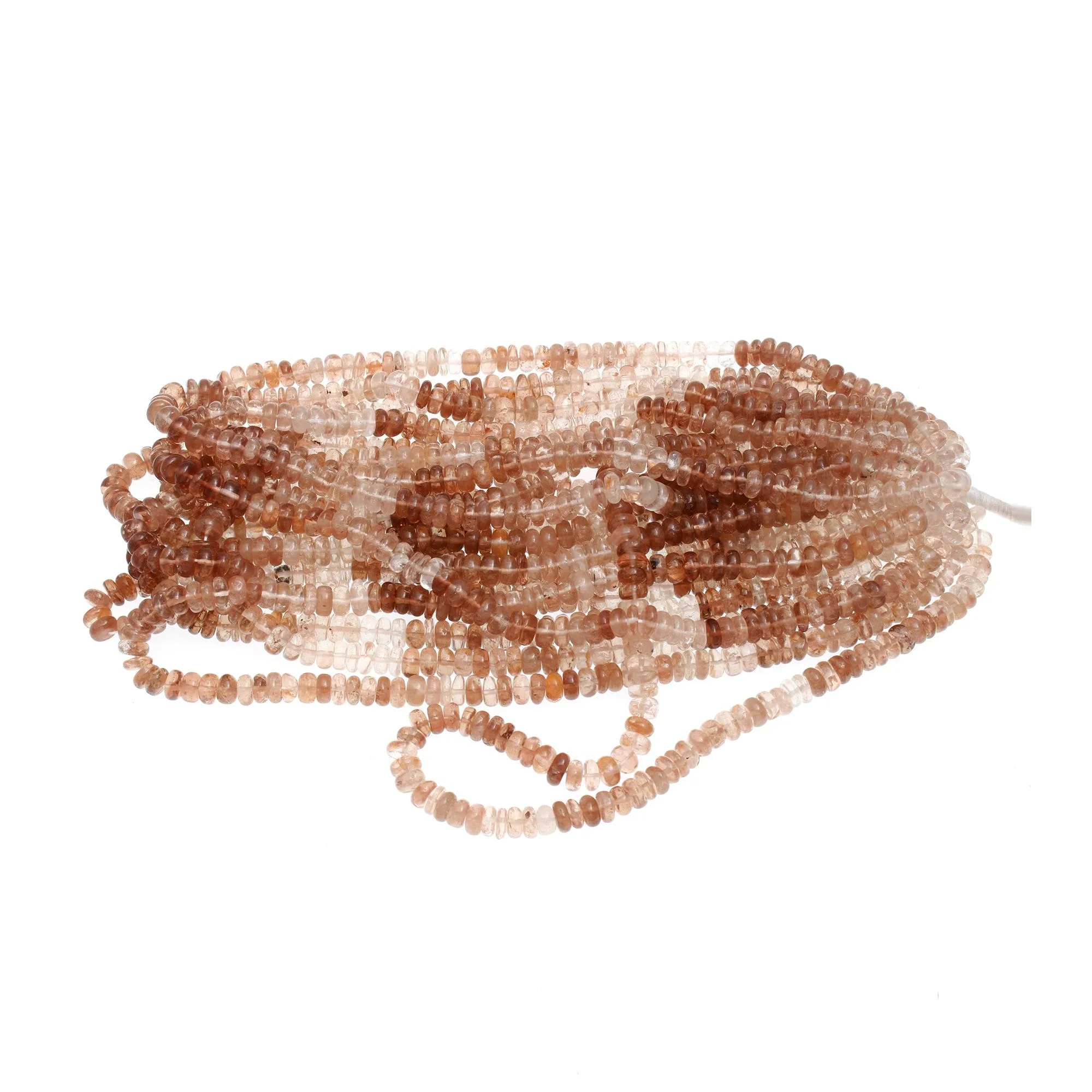 Best Selling Natural Brown Imperial Topaz Stone Beads For Jewelry