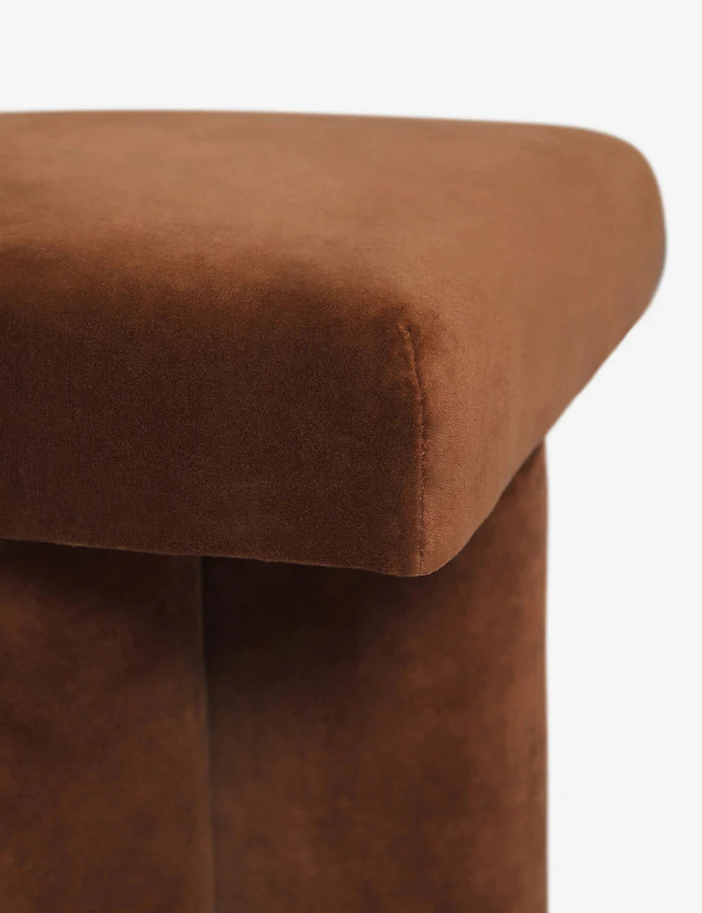 Modern Fabric Clover Breakfast Bar Stools Quality Factory Custom Color Ottoman Vanity Stool for Entry & Bedroom
