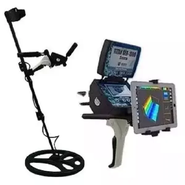 Original Ger Detect Titan 1000 Metal Detector 3d 5 Multi Systems Deep