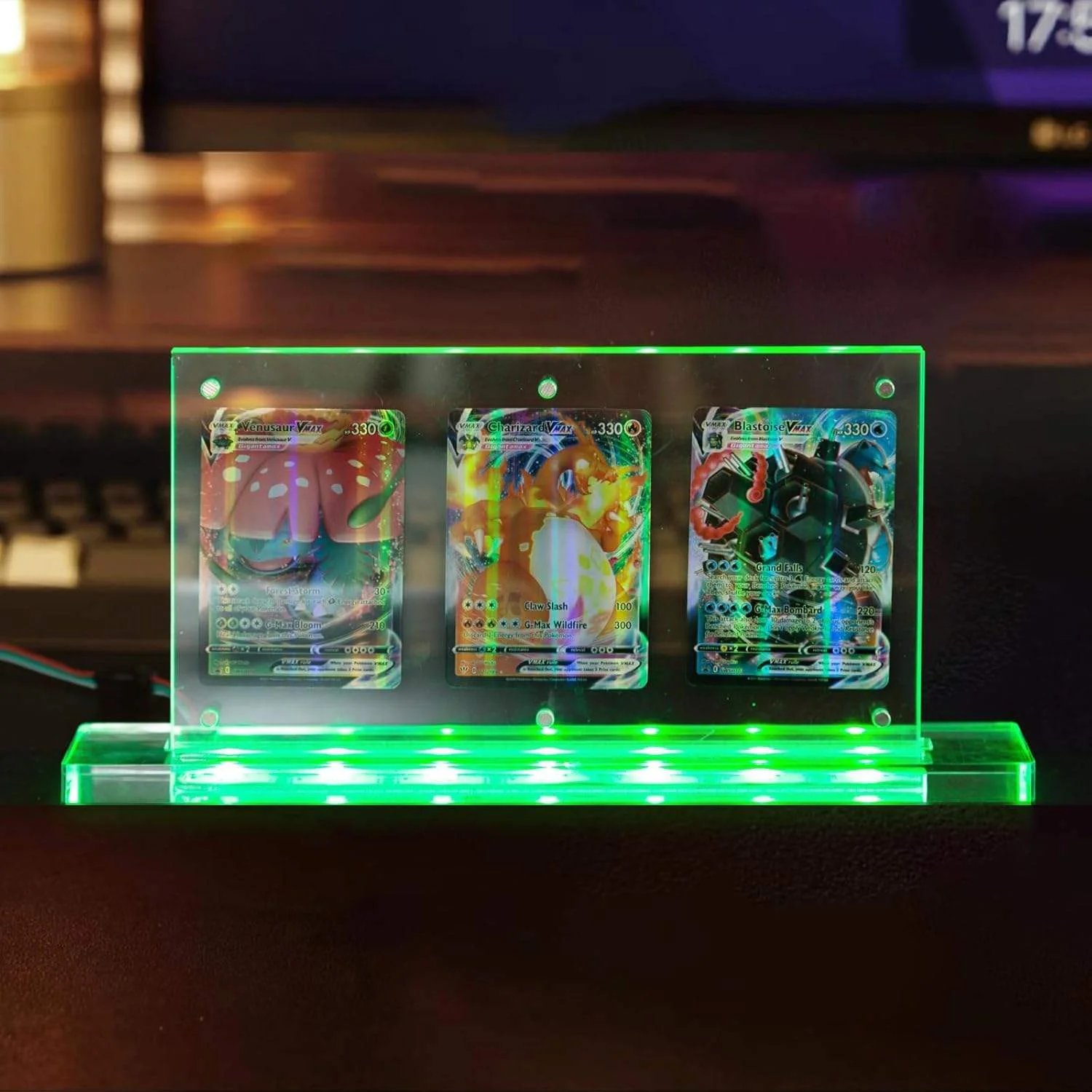 acrylic pokemon card display Pokmon Game Frame Dragon Friends Fast Ship Exp. Share Collectible You can prepare these baseball card display stands for your family members Pokemon Card Holder | Better