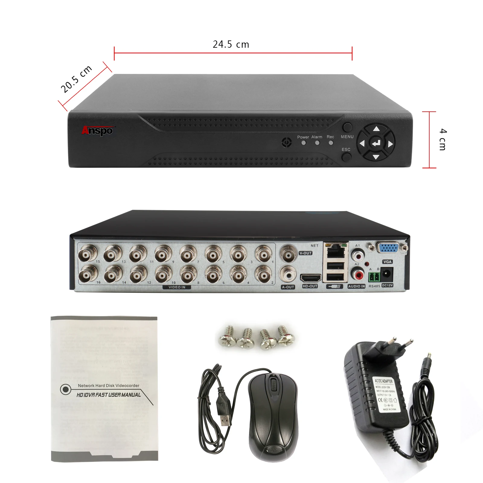 DVR 16 CH in 1CCTV Camera 2MP AHD Video Recorder XMEYE Mobile AndCVI TVI  IP AHD 1080p Xvr CCTV CAMERA