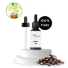 Thick dark brown liquid