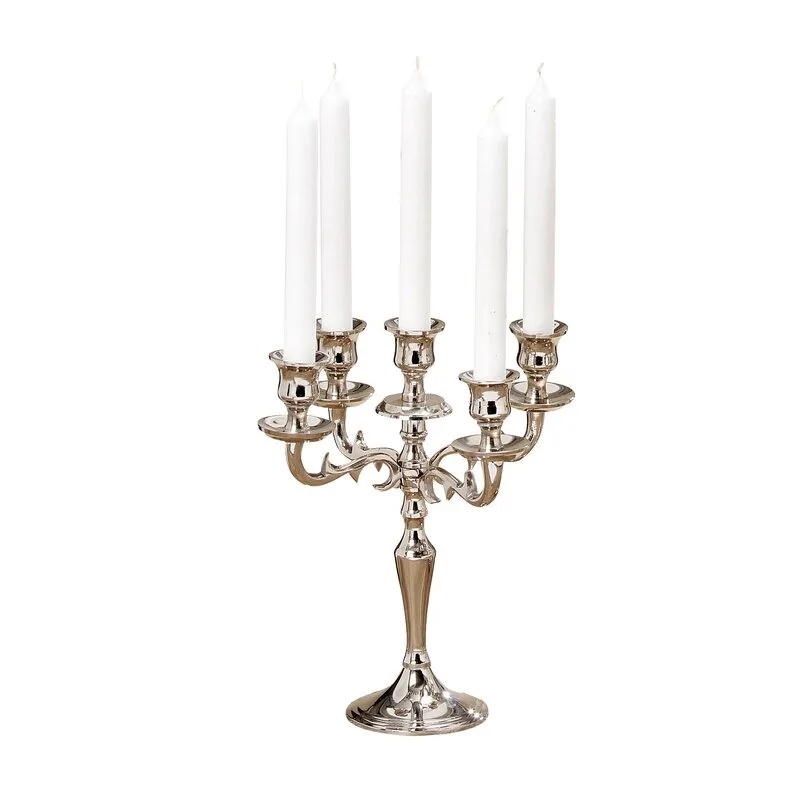 Ornate Gothic SHINING Candelabra Available in Dark Finishes with Intricate Designs Perfect for Themed Events Dramatic Setting