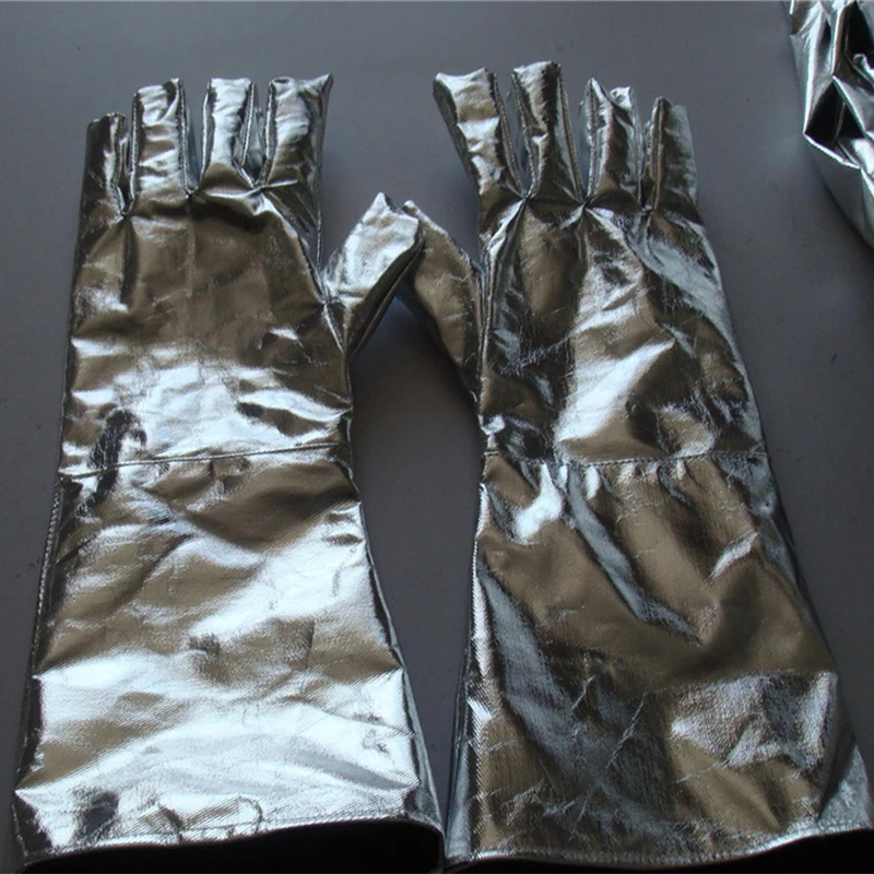 Factory Supply Safety Clothing Aluminum Foil Composite Flame Retardant Fabric Material Fire Proximity Suit
