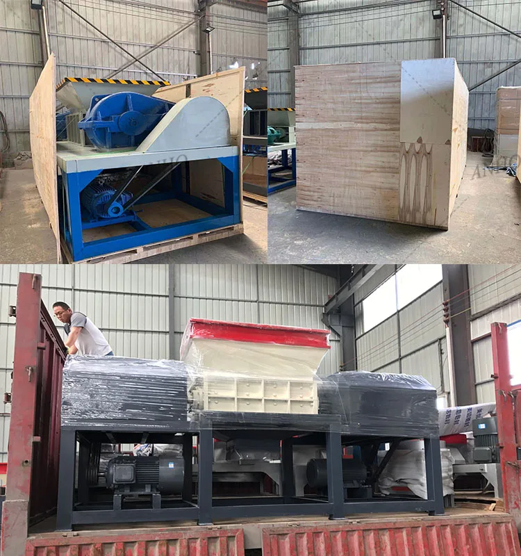 Heavy Duty Paper Shredder Machine Cloth Textile Fabric Shredder Machine