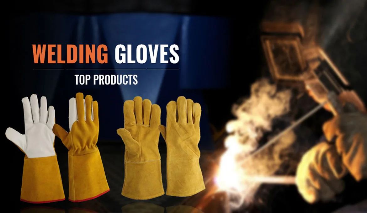 Leather Cowhide Industrial Labor Safety Machinist Hand Protective Welding Work Gloves Buy