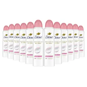 Dove Invisible Care Anti-perspirant Aerosol Pack of 6 Moisturising Cream Deodorant That Leaves No White Marks 250 ml