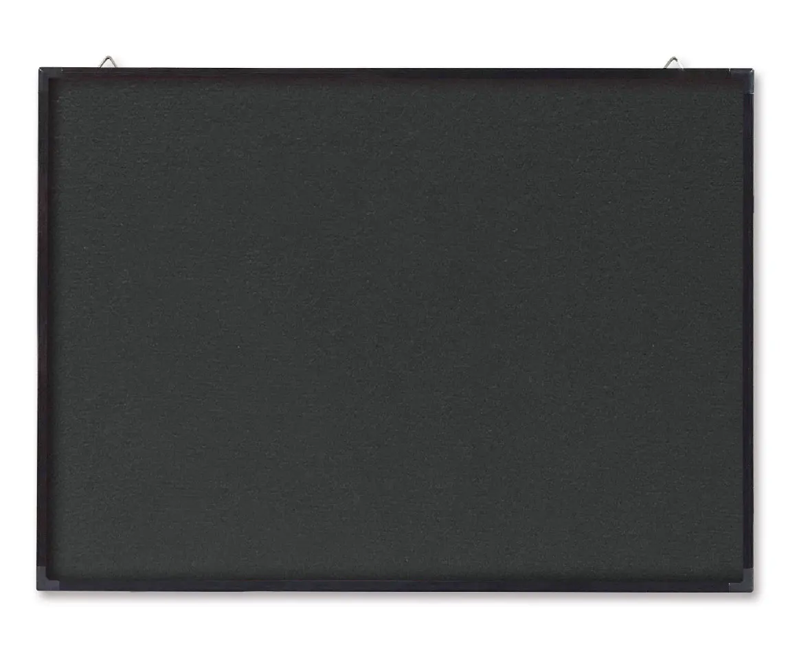 Exquisite Black Felt Fabric Bulletin Memo Board For Home Or Office