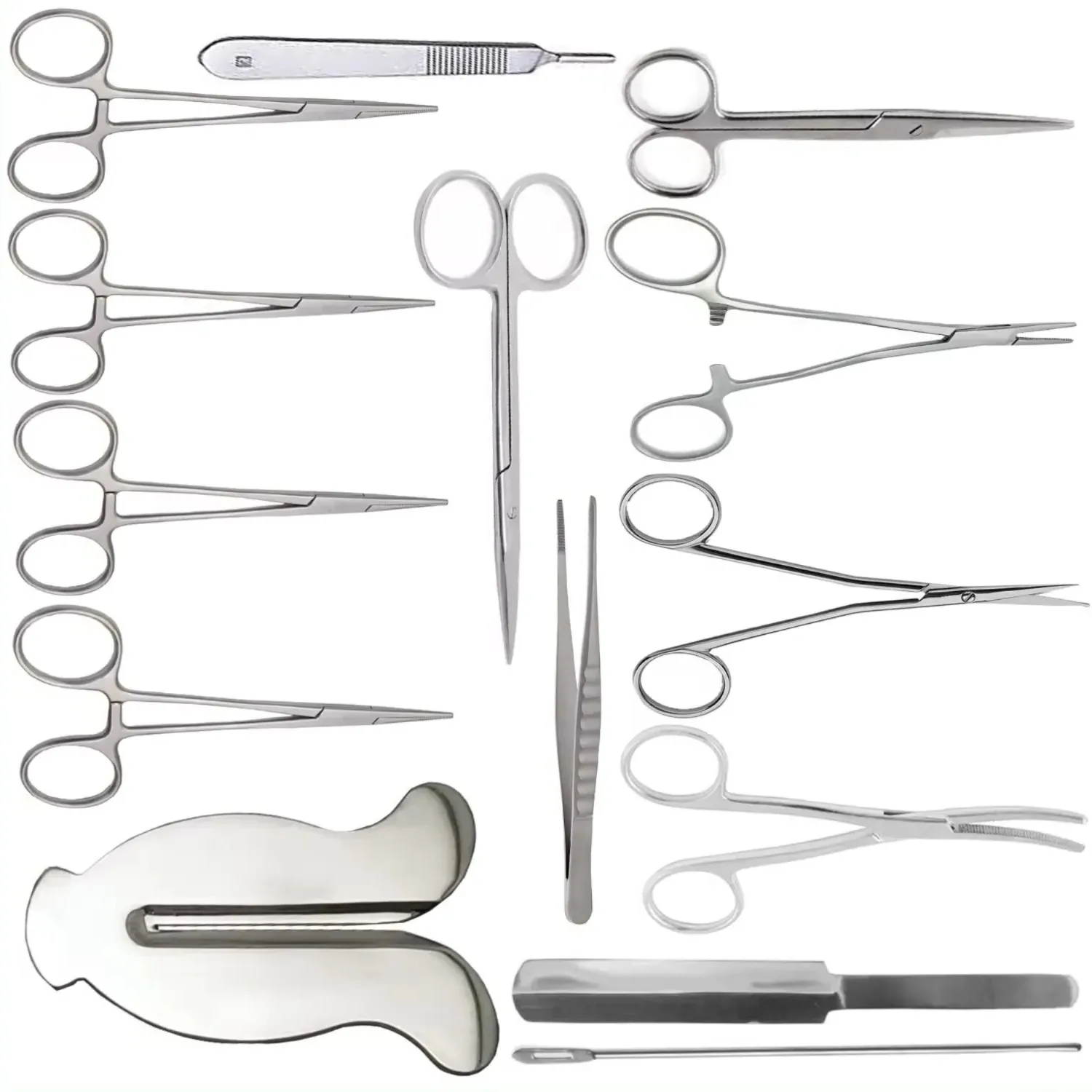 Circumcision Medium Set Basic Foreskin Male Surgery Major Gomco Kit Urology General Mogen Clamp Minor Surgical Instruments 14pcs