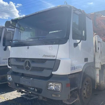 Cement Transport Equipment Zoomlion 52m Diesel Engine Used Concrete Boom Pump Truck