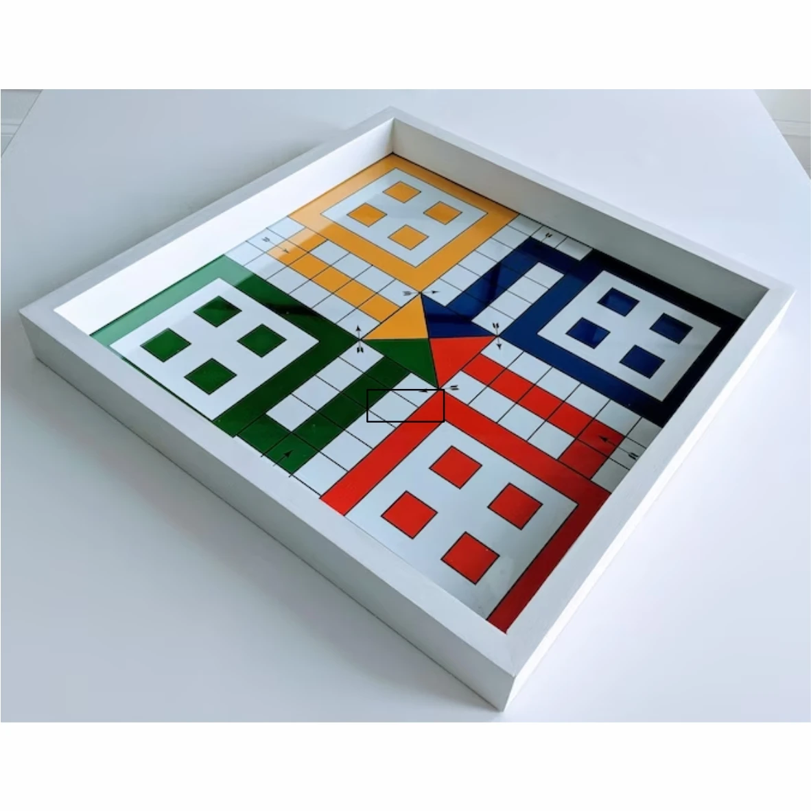 Customizable Large & Small Size Ludo Game High Quality Wooden Lugo Game in Different Colors New Design Wholesale Price