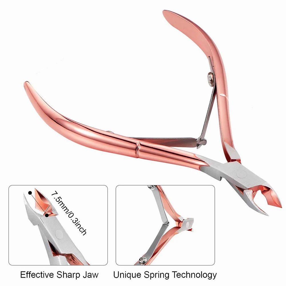Half Jaw Nail Cuticle Nippers Long Lasting Nail Cuticle Nippers Made