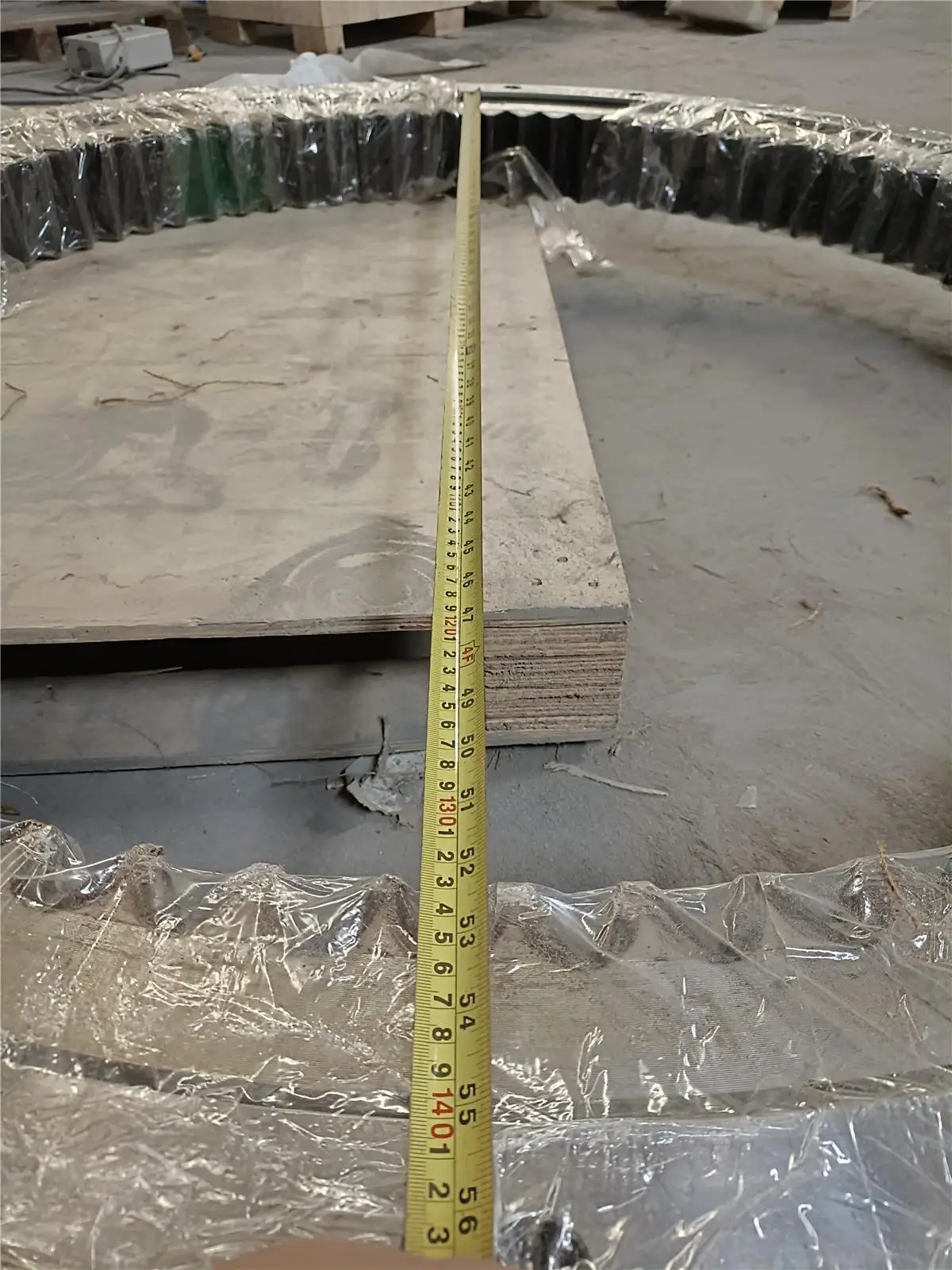 R330LC-9 Swing Bearing 81Q9-01021 Excavator Swing Gear