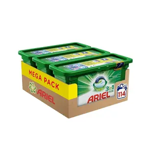 Wholesale Mega Pack Ariel 3 in 1 114 pods