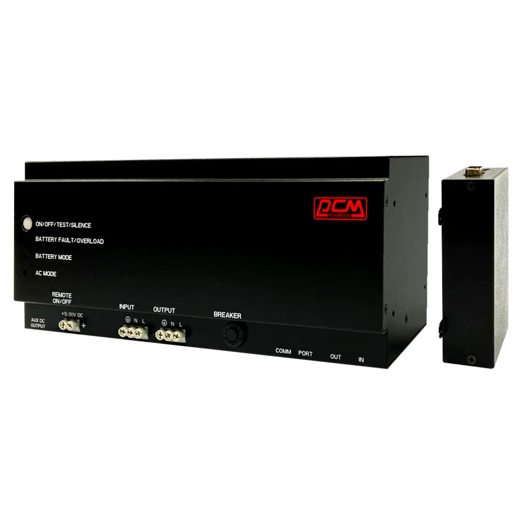 850VA Rail Mounting Ups with SNMP and Modbus and Dry Contact Relay Support for Industry Equipment