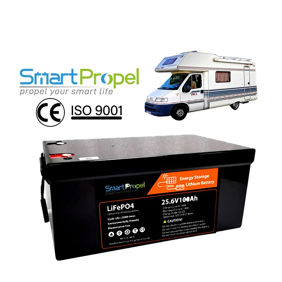 thumbnail image 2 of 12V LiFePO4 Lithium Battery 100Ah-300Ah - Group 24 For Solar, RV, Off-Grid Power - 5 Year Warranty 2 of 12