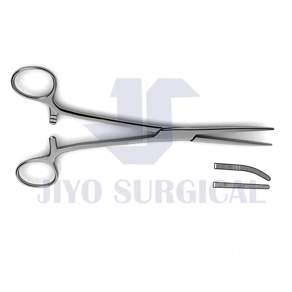 Factory Price Medical Forceps Metal Hemostatic Forceps Stainless Steel Surgical Straight