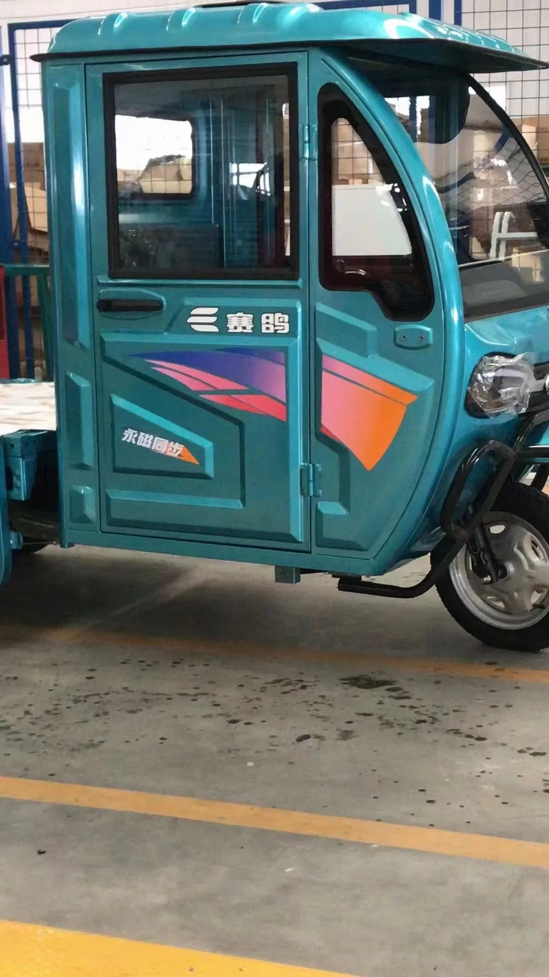 3 Wheel Electric Cargo Delivery Trike With Eec Coc Electric Cargo