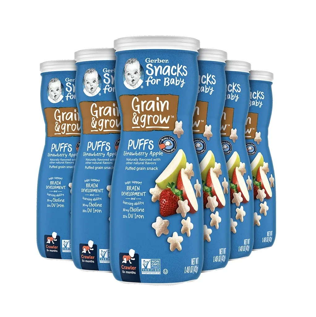Gerber Graduates Puffs Cereal Snack Banana 42g Buy Gerber Graduates