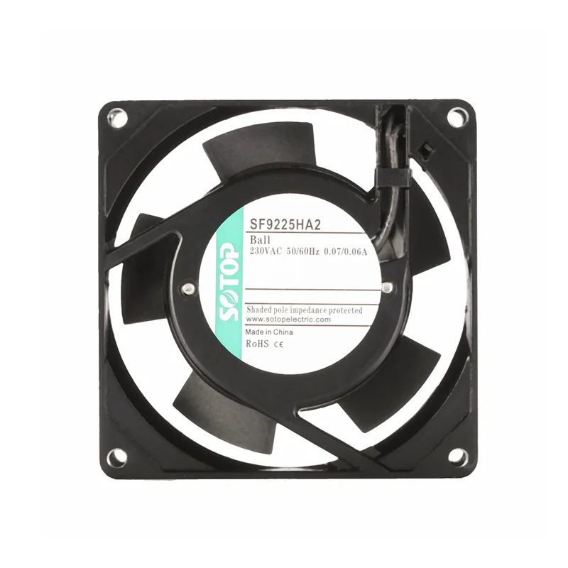 Axial Cooling Fan, SF9225, Plastic, 50/60Hz, 92x92x25mm - detail 6