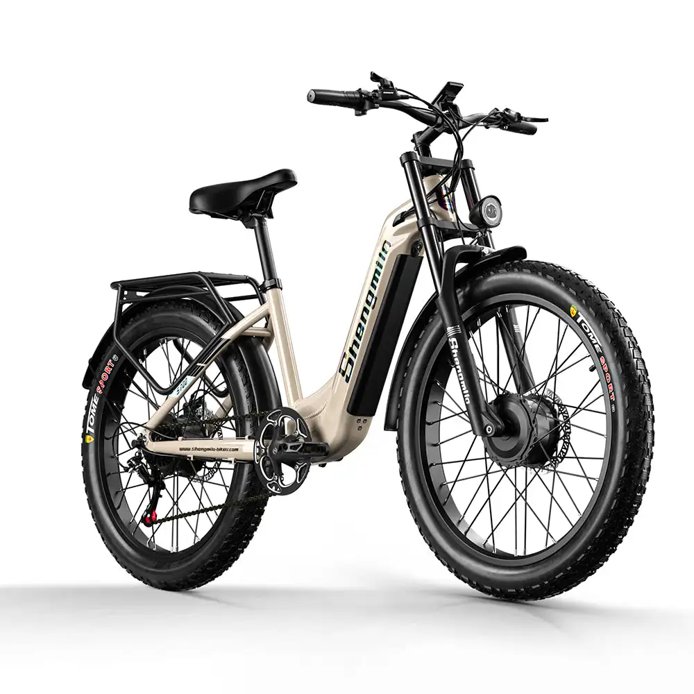 Shengmilo S700 1000W*2 Dual Motor Electric Bike 17.5Ah Battery