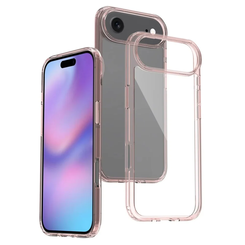product clear phone case for iphone 17 air 2in1 tpupc ultra thin  shockproof lightweight protection laudtec-4