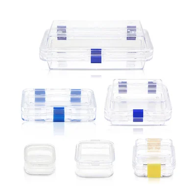 Dental Membrane Box Tooth Boxes With Film For Dental Lab Denture Retainer Veneer Clear Plastic