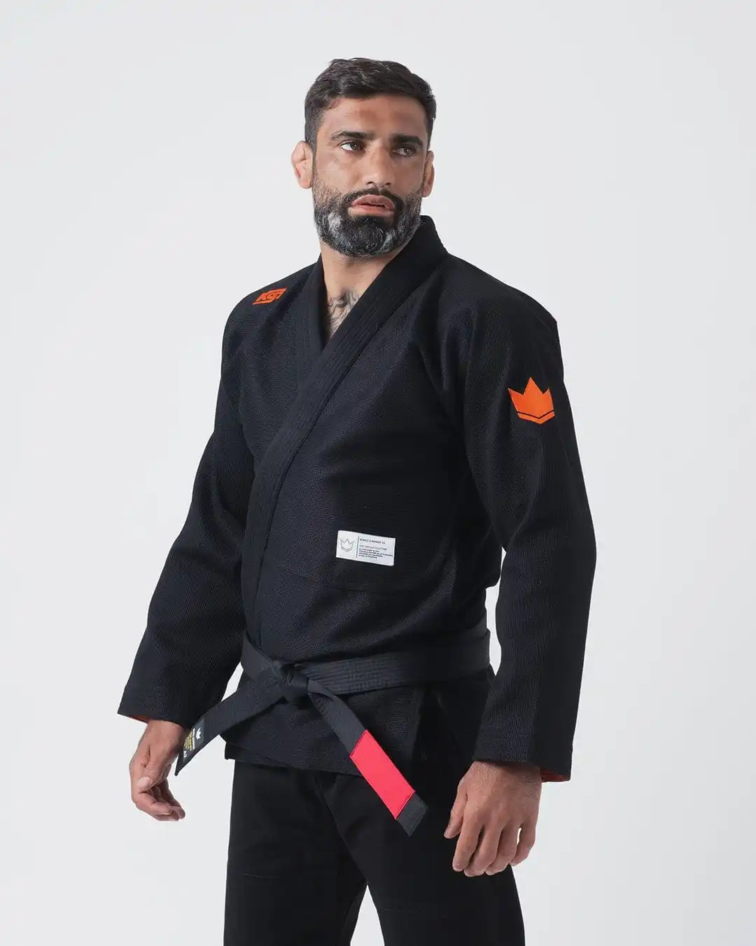High Quality Pearl Weave Black Bjj Kimono / Black Bjj Gis High Quality
