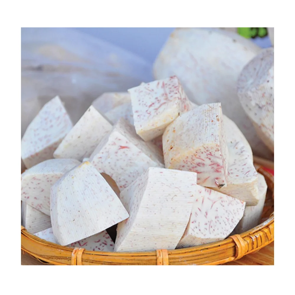 OEM Frozen LQF Peeled Purple Taro Premium Quality Vacuum Pack