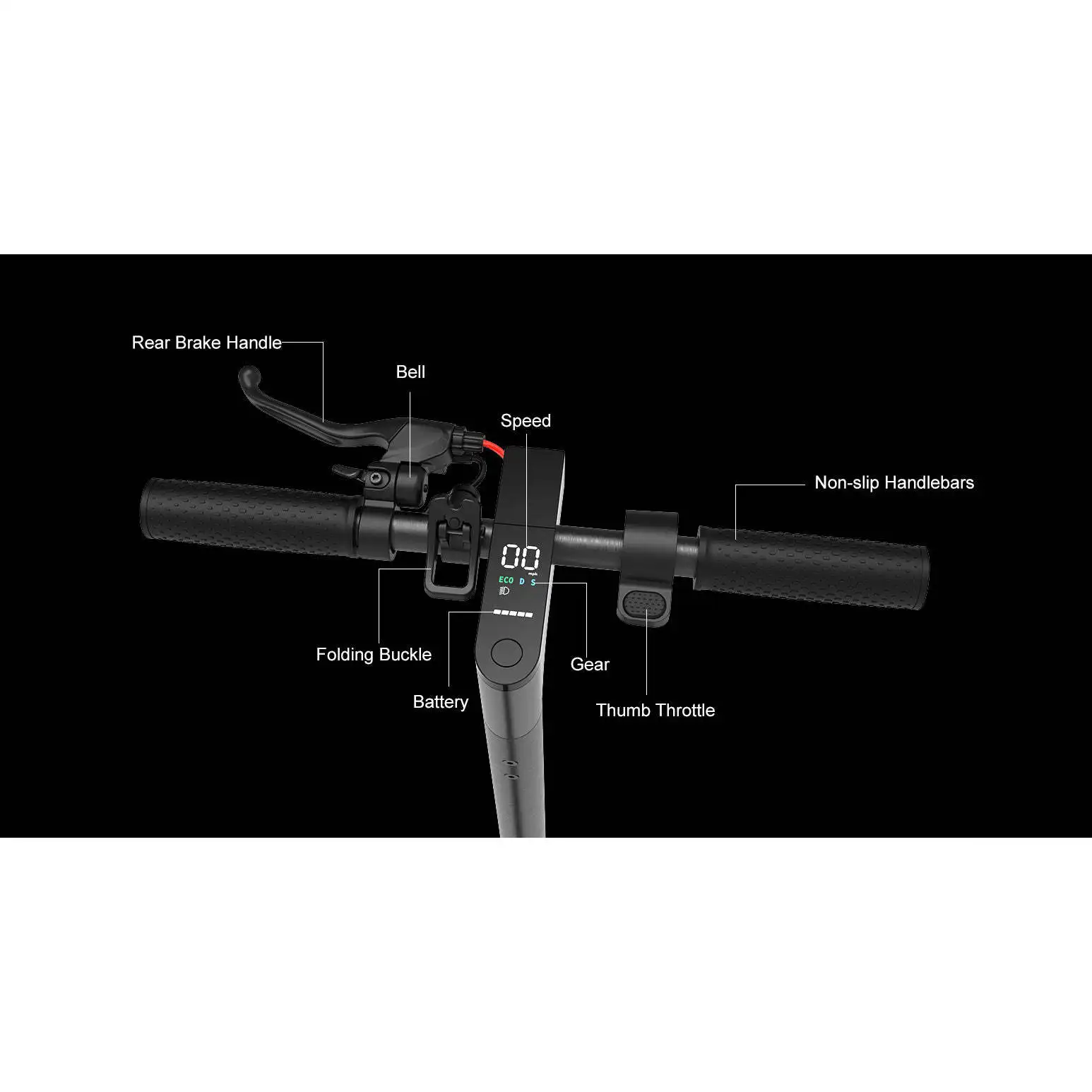 For NANROBOT H1 Two-Wheel Electric Scooter 10 Inch Wheels 1000W Motor Power 65km/h Max Speed 120kg Max Load Dual Drive 65km/h Ma