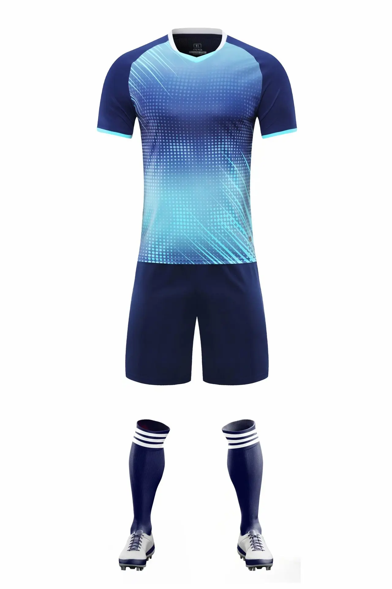 Factory Direct Sales Football Jerseys With Customizable Numbers Football Jerseys Sports Training and Competition Uniforms